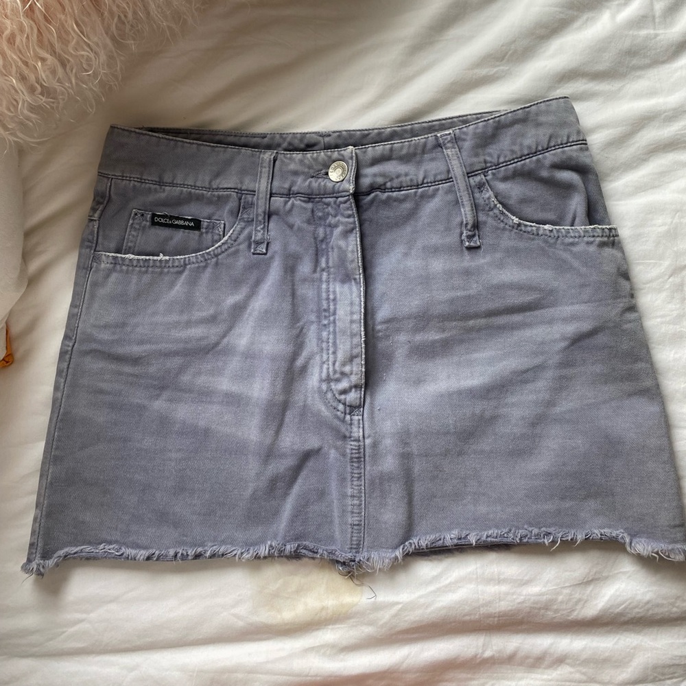 Vintage Dolce Gabbana denim skirt!